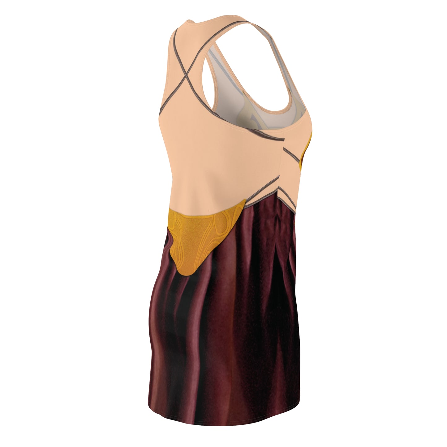 Women's Slave Leia Inspired Racerback Dress
