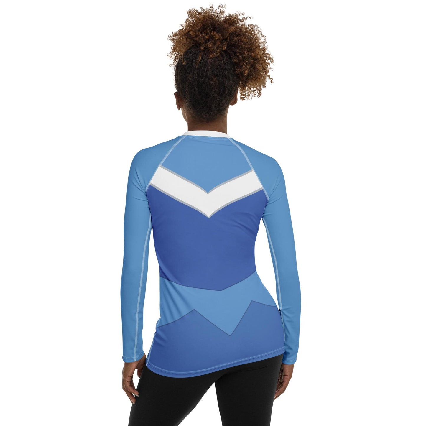 RUSH ORDER: Blue Aurora Inspired ATHLETIC Long Sleeve