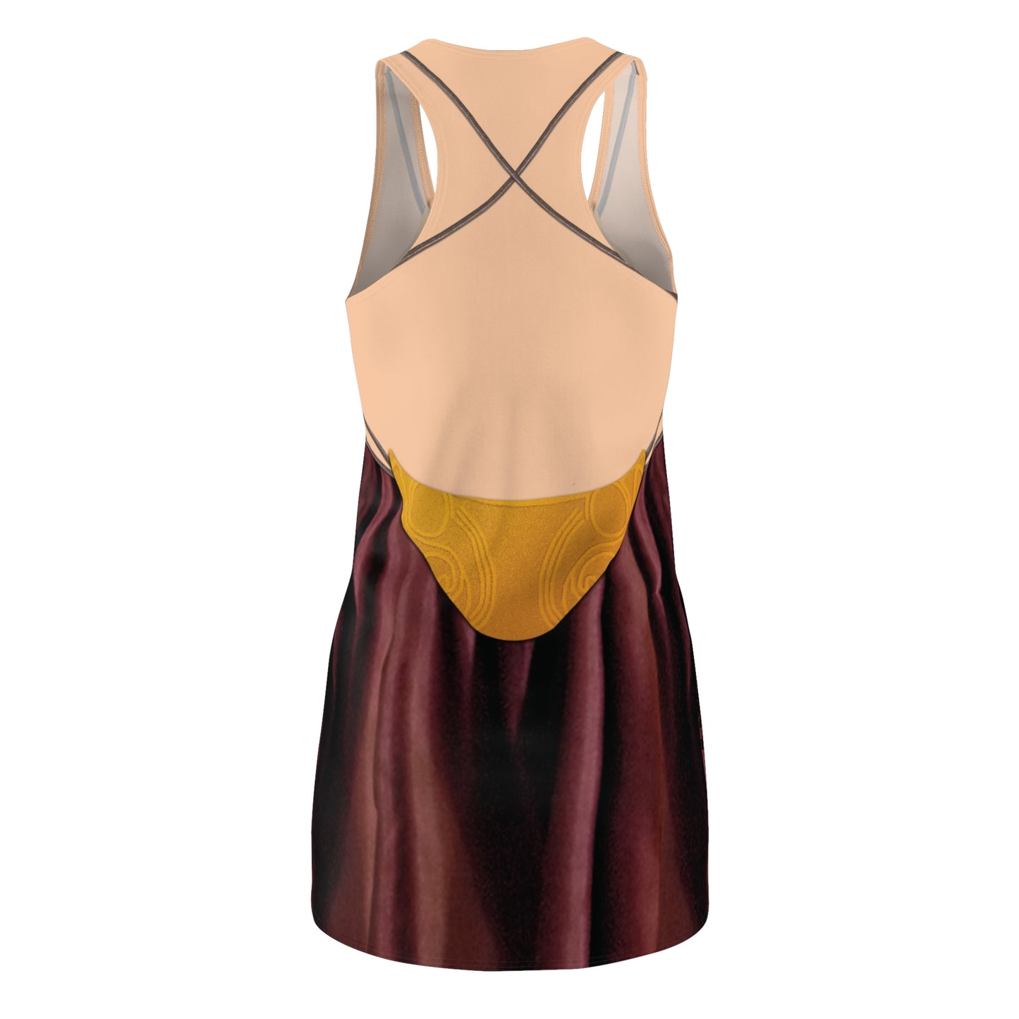 Women's Slave Leia Inspired Racerback Dress