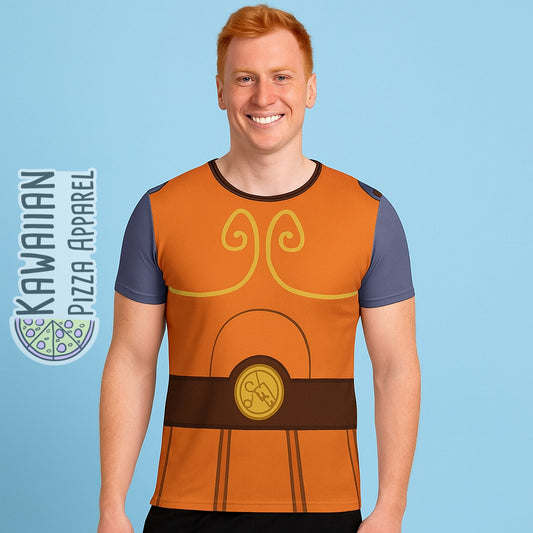 Men's Hercules Inspired ATHLETIC Short Sleeve Shirt