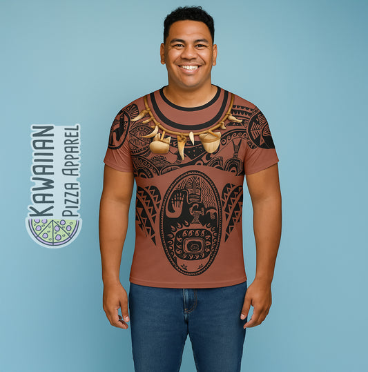 Men's Maui Inspired ATHLETIC Short Sleeve Shirt