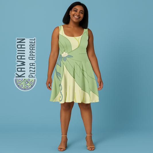Tiana Inspired Skater Dress