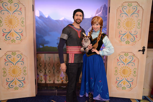 Men's Kristoff   Inspired Short Sleeve Shirt