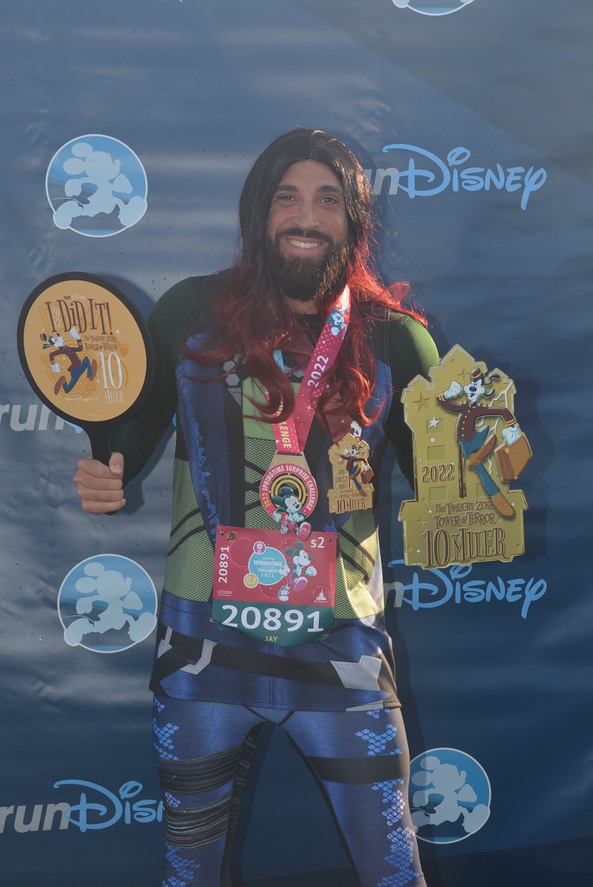 Men's Gamora Inspired Leggings