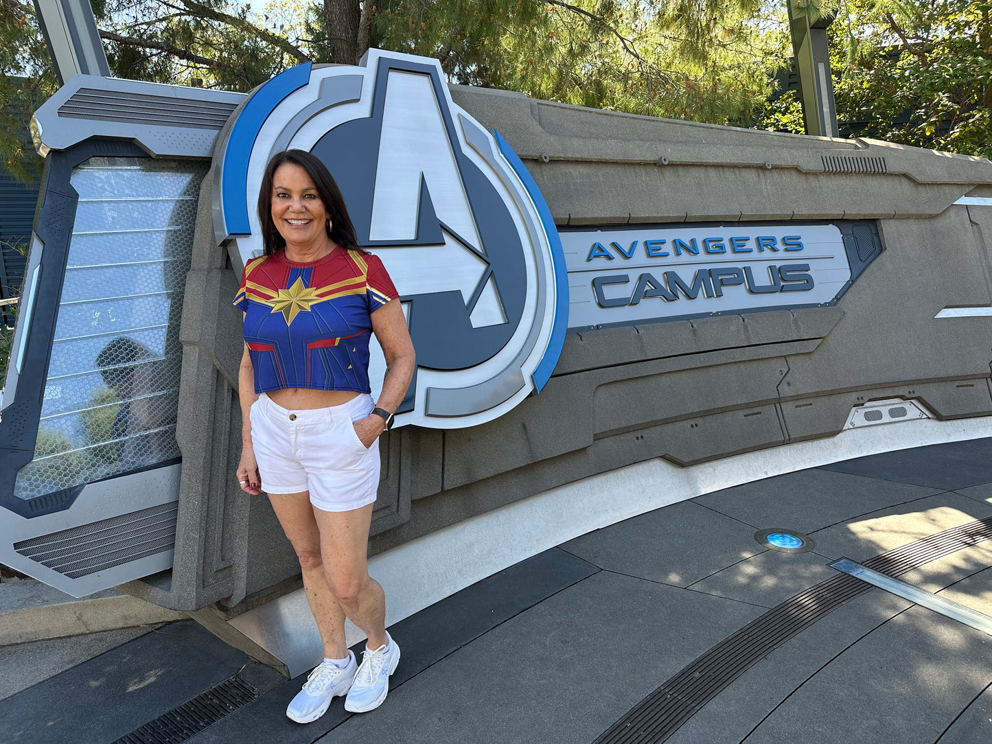 Capt. Danvers Inspired Crop Top