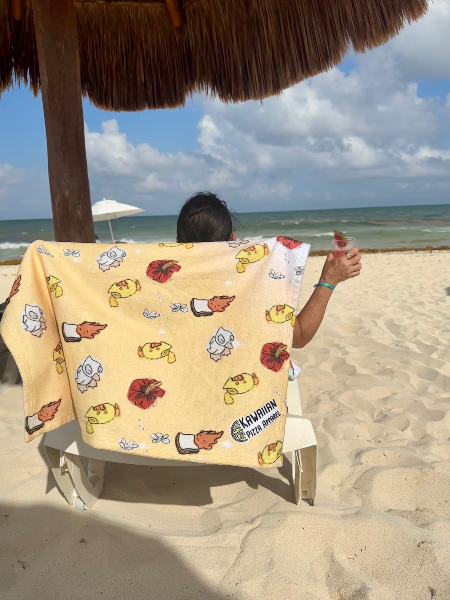 Stitch Inspired Beach Towel