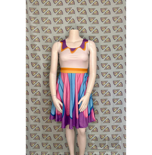 Mrs. Potts Inspired Skater Dress