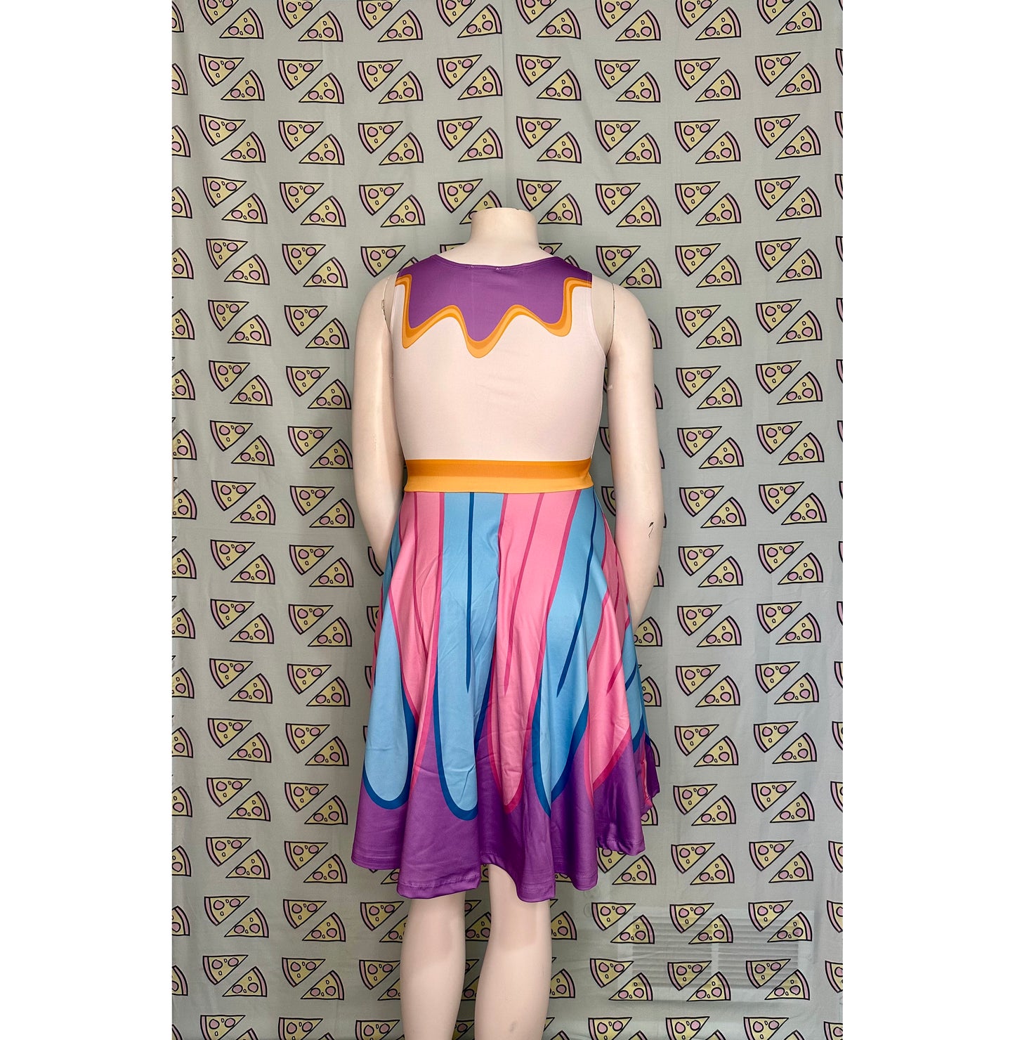 Mrs. Potts Inspired Skater Dress