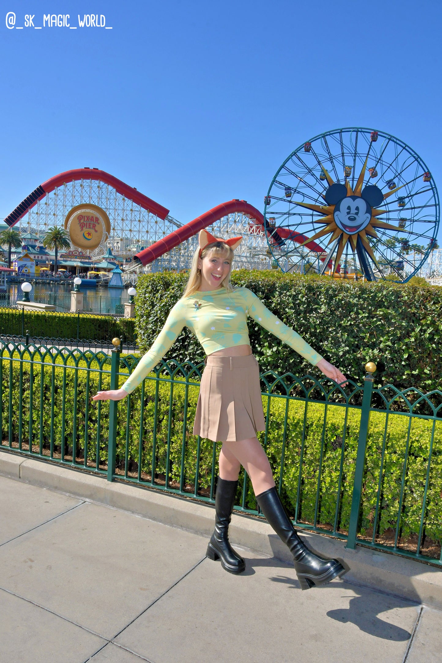 RUSH ORDER: Nick Inspired Recycled long-sleeve crop top