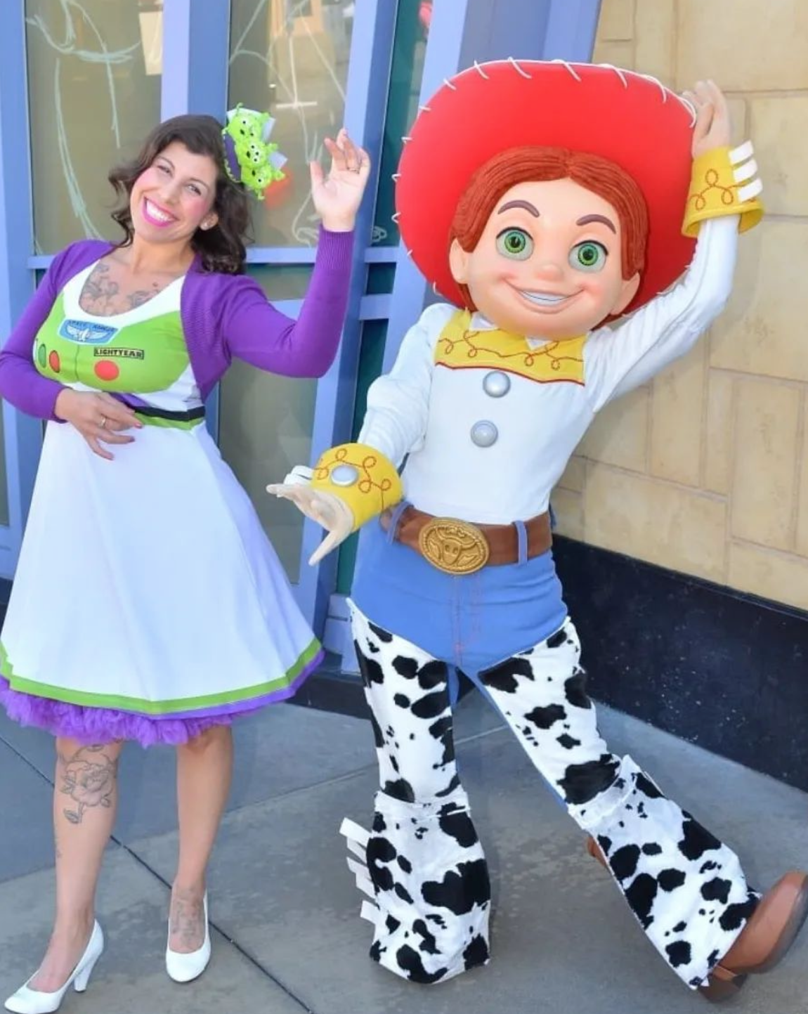Buzz Lightyear Inspired Sleeveless Dress