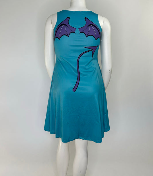 Panic  Inspired Sleeveless Flare Dress