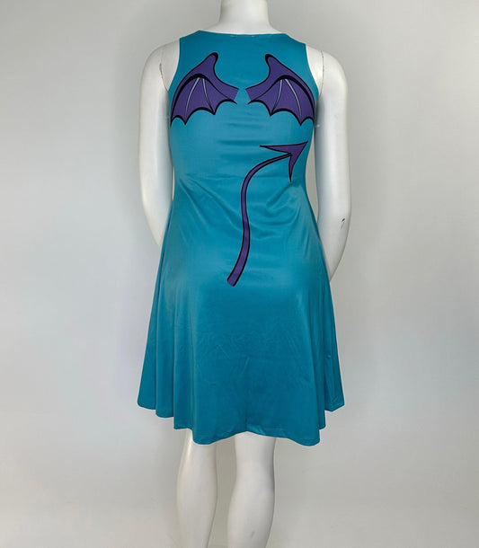 Panic Inspired Sleeveless Flare Dress