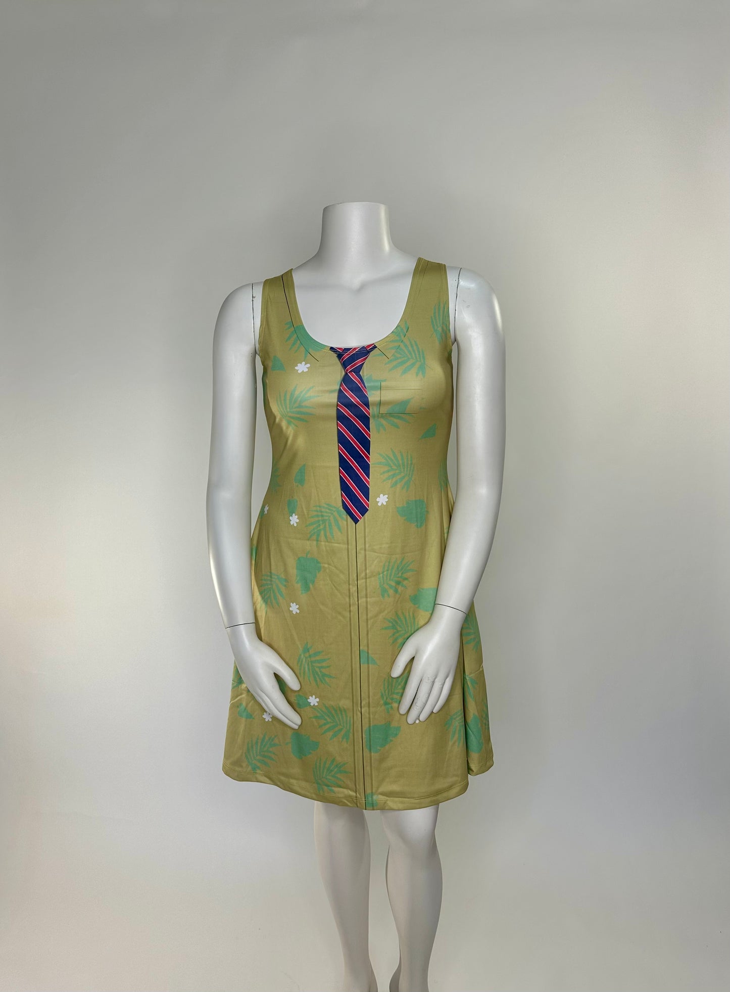 Nick Inspired Sleeveless Flare Dress