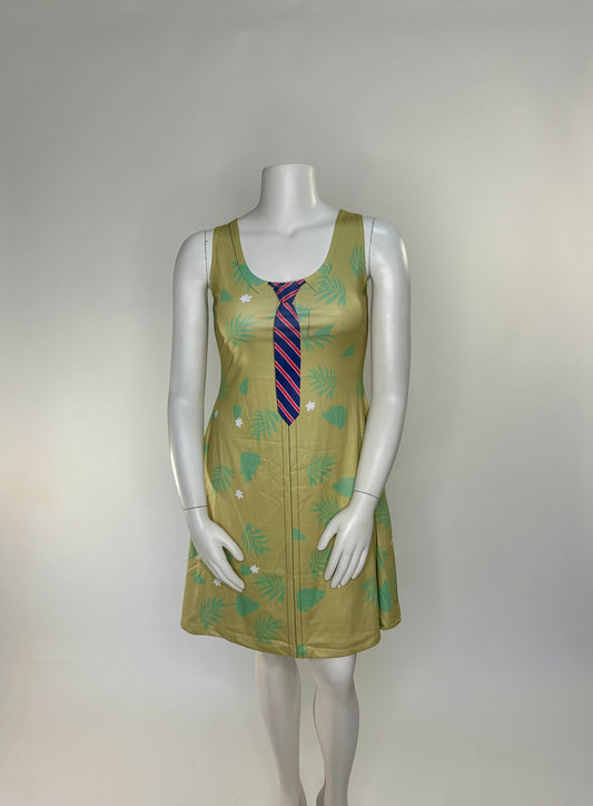 Nick Inspired Sleeveless Flare Dress