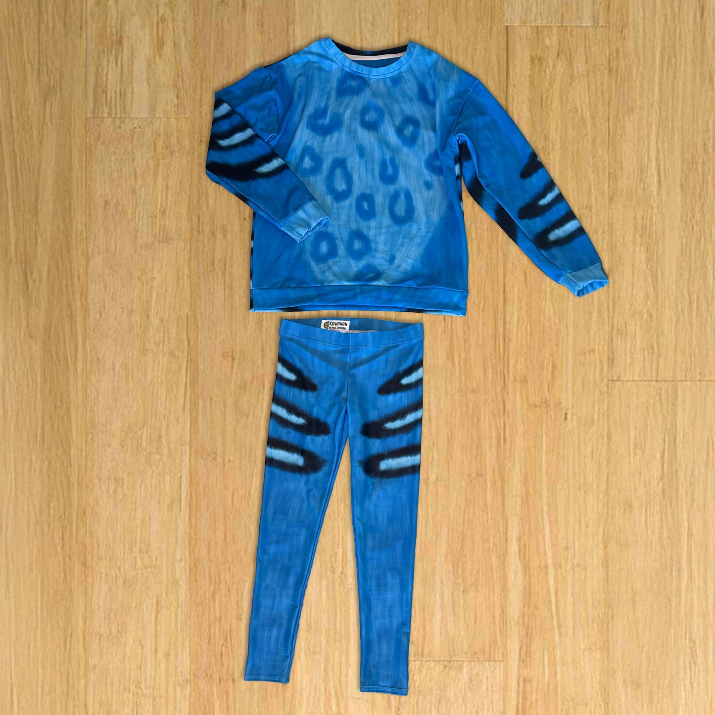 Unisex Derpy Tiger Inspired Crewneck Sweatshirt