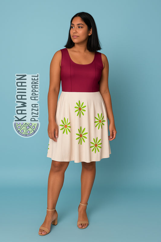 Tightrope Walker HM Inspired Skater Dress