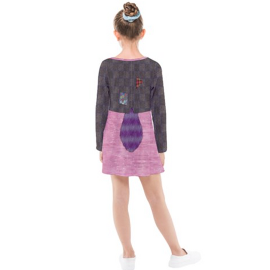 Bing Bong Inspired Long Sleeve Dress