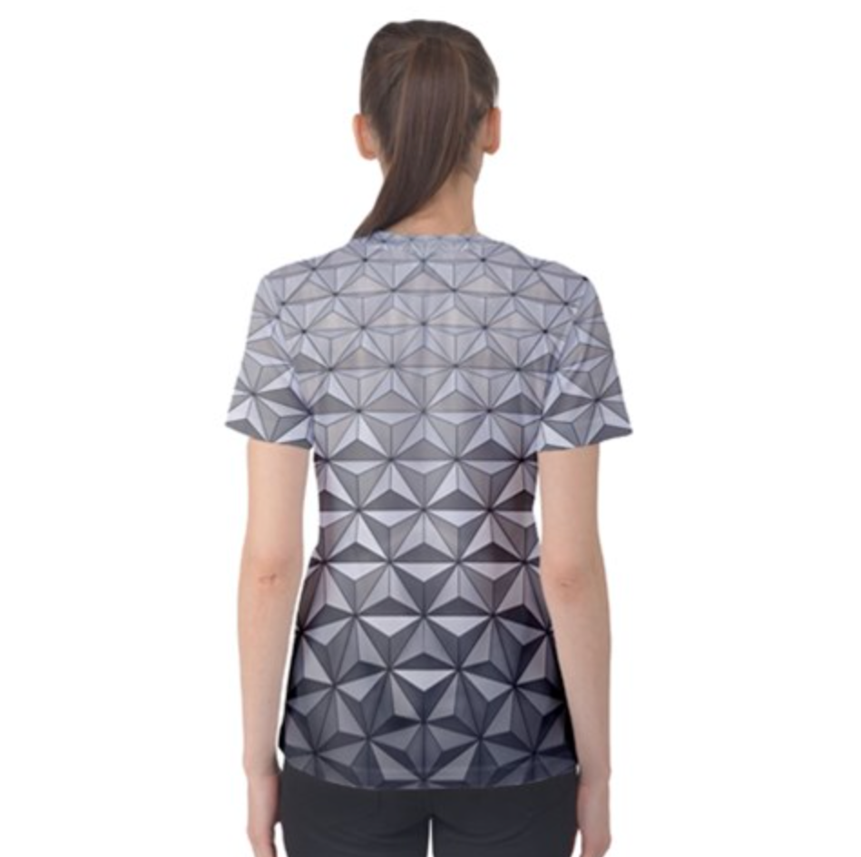 RUSH ORDER: Women's Spaceship Earth Inspired ATHLETIC Shirt