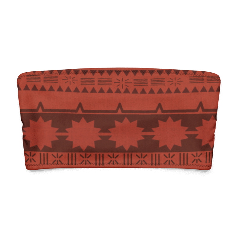 Moana Inspired bandeau bikini top (no shells)