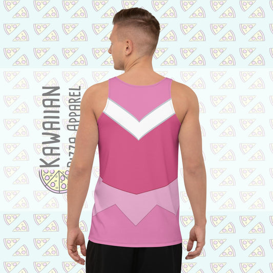 Unisex Pink Aurora Inspired Tank Top
