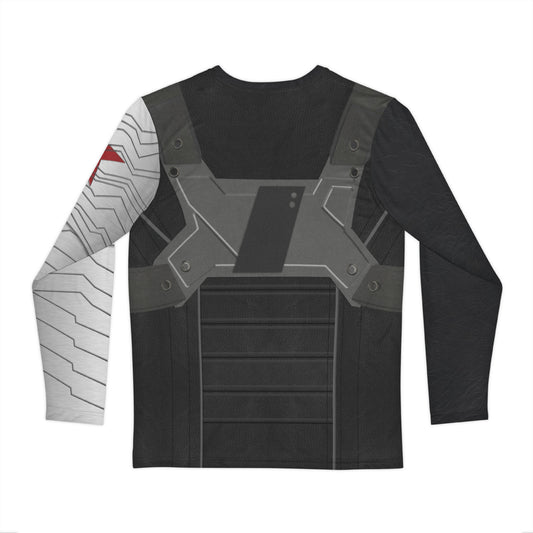 Men's Bucky Inspired Long Sleeve Shirt