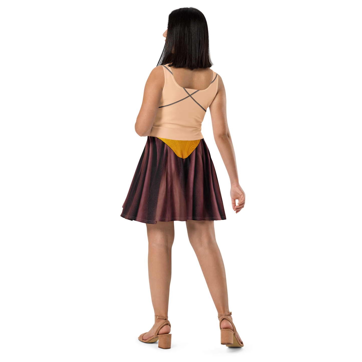 Slave Leia Inspired Skater Dress