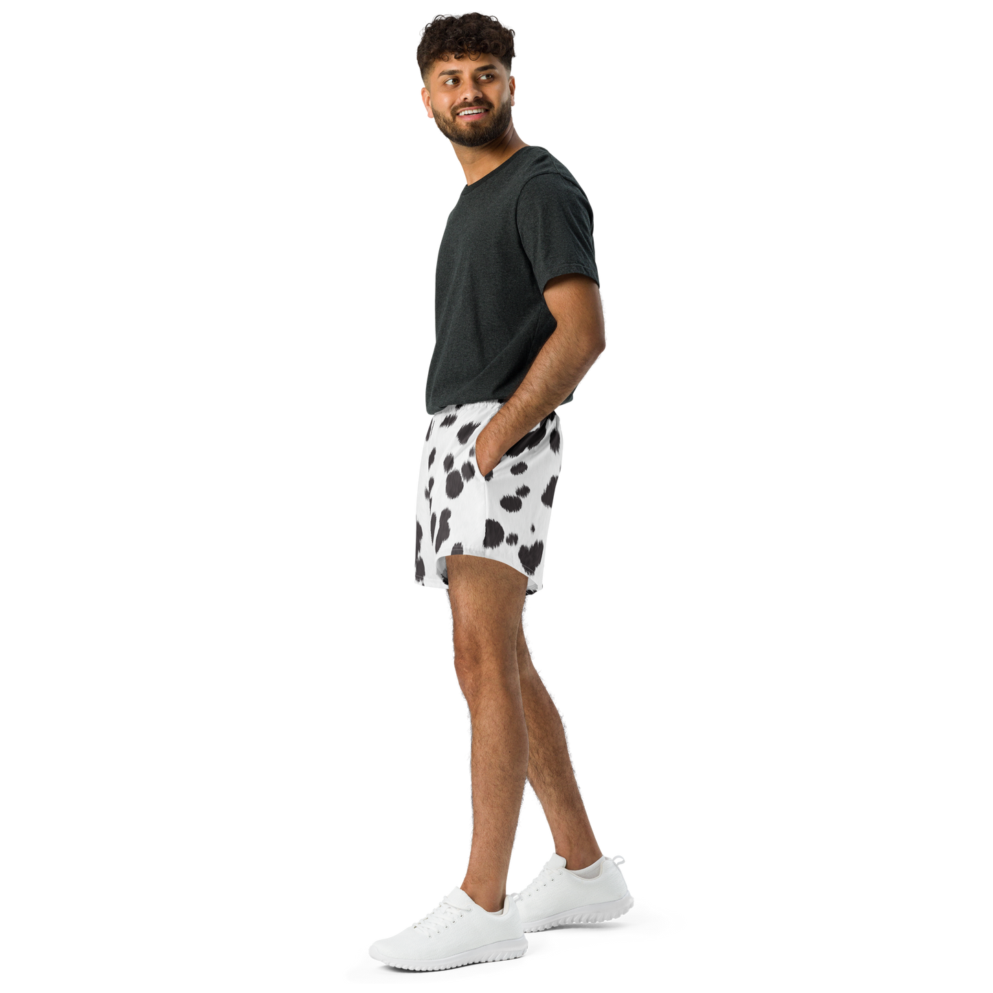 RUSH ORDER: Dalmatian Inspired All-Over Print Unisex Athletic Shorts