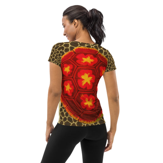Women's Squirt Inspired ATHLETIC Short Sleeve Shirt