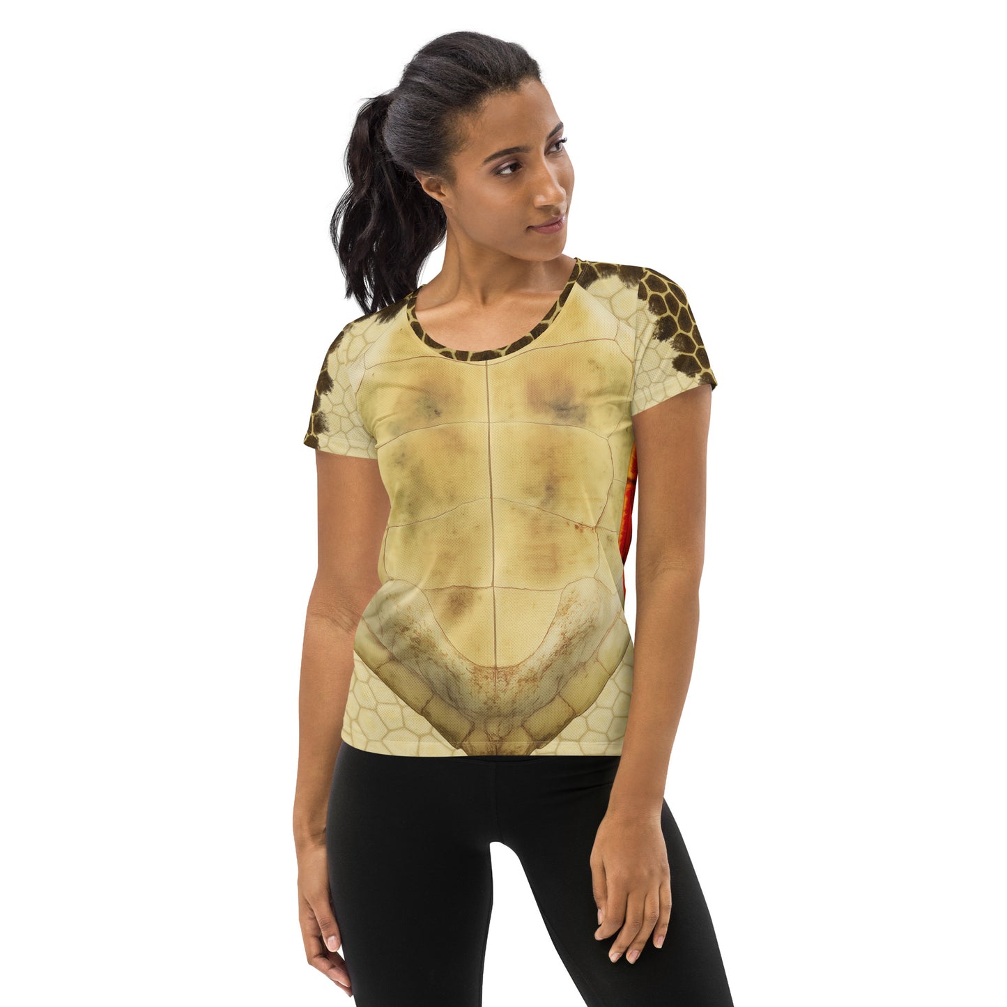 Women's Squirt Inspired ATHLETIC Short Sleeve Shirt