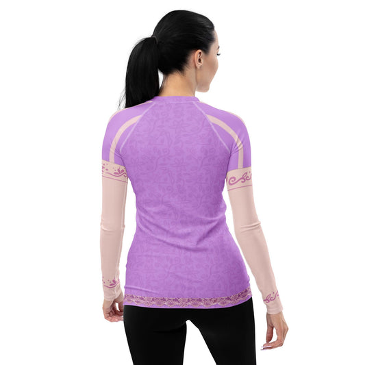 Women's Rapunzel Inspired ATHLETIC Long Sleeve