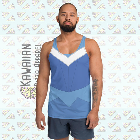 RUSH ORDER: Blue Aurora Inspired Unisex Tank Top