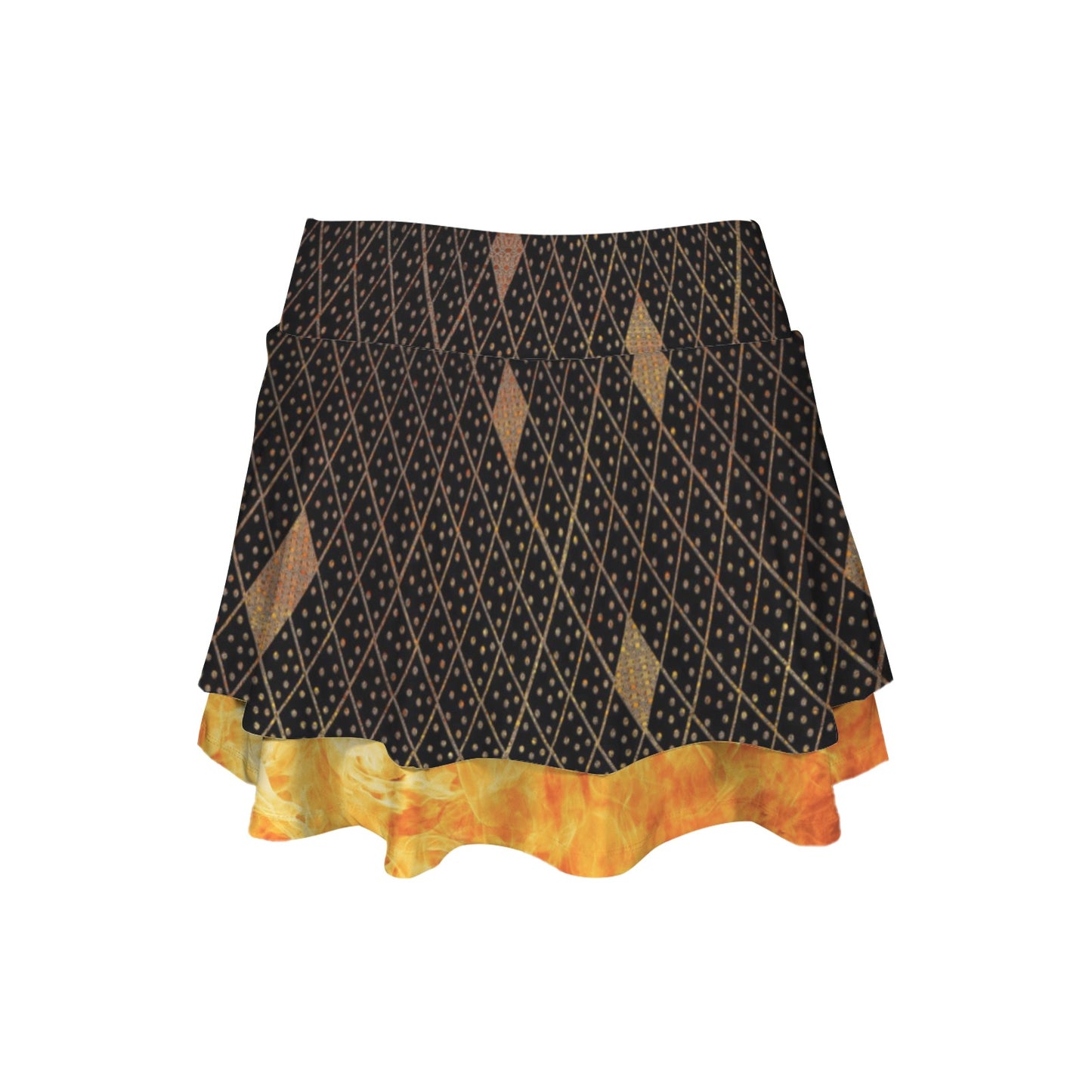 Ember Inspired Ruffle Skater Skort