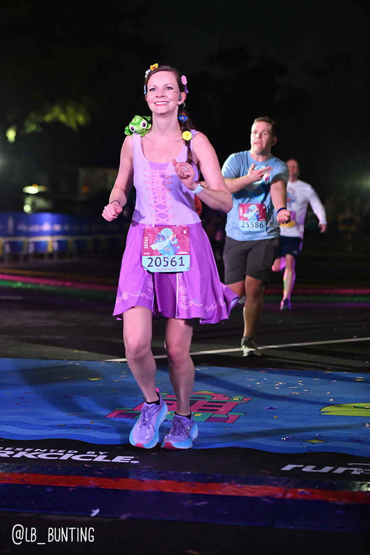 Rapunzel Inspired Skater Dress