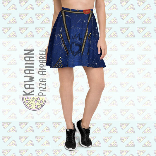 Evie Inspired High Waisted Skirt