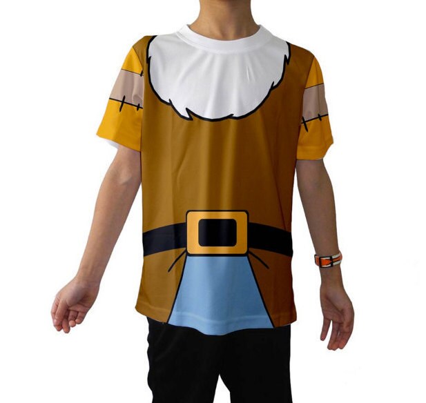 Kid's Happy Snow White and the Seven Dwarfs Inspired Shirt