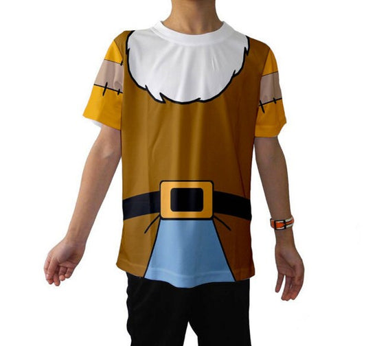 Kid's Happy Snow White and the Seven Dwarfs Inspired Shirt