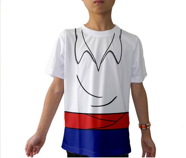 READY-to-SHIP Prince Eric Inspired Kid's Shirt: Sublimation Print Costume