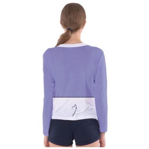 Women's Daisy Long Sleeve V-Neck Shirt