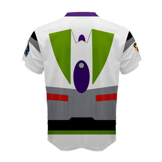 Men's Buzz Lightyear Inspired ATHLETIC Short Sleeve Shirt