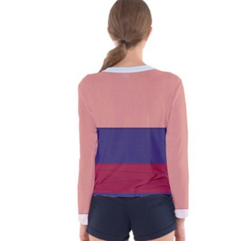 Women's Mulan Inspired Long Sleeve V-Neck Shirt