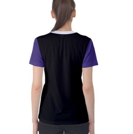 Women's Evil Queen Snow White and the Seven Dwarfs Inspired ATHLETIC Short Sleeve Shirt