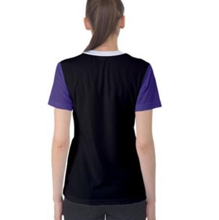 Women's Evil Queen Snow White and the Seven Dwarfs Inspired ATHLETIC Short Sleeve Shirt