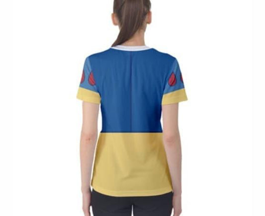 Women's Snow White and the Seven Dwarfs Inspired Short Sleeve Shirt