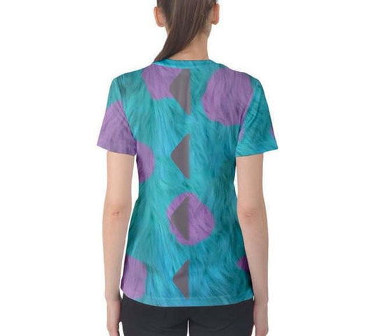 Women's Sulley Inspired ATHLETIC Short Sleeve Shirt