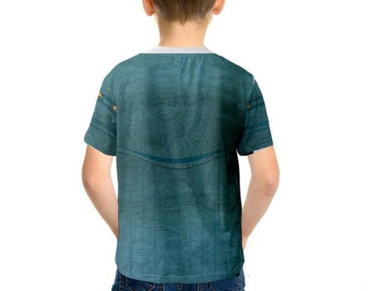 READY-to-SHIP Flynn Rider Inspired Kid's Shirt: Tangled Disneybound Costume