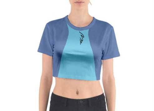 Stitch Inspired Crop Top