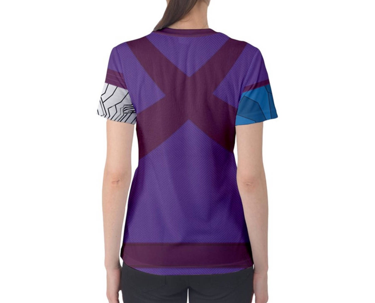 Women's Nebula Inspired Short Sleeve Shirt