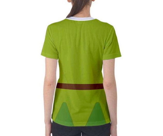 Women's Peter Pan Inspired Short Sleeve Shirt