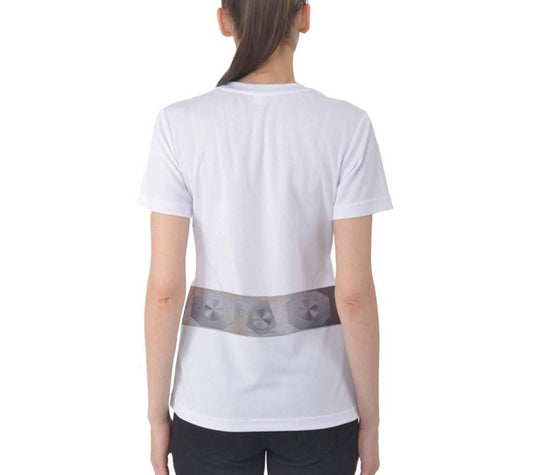 Women's Princess Leia Inspired Short Sleeve Shirt