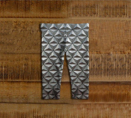 Epcot Spaceship Earth Inspired Baby Leggings